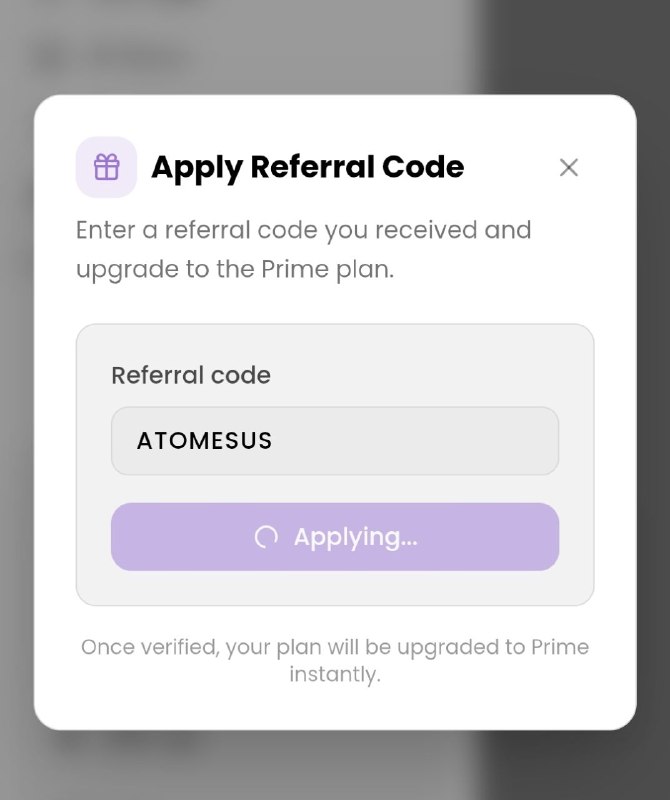 Cara Aktivasi Akun Atomesus Prime Gratis Setahun Pakai Kode Referal