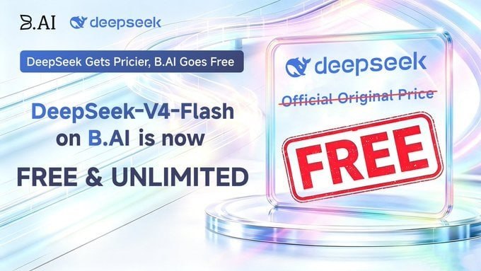 Cara Akses DeepSeek V4 Flash Gratis di B AI Tanpa Batas