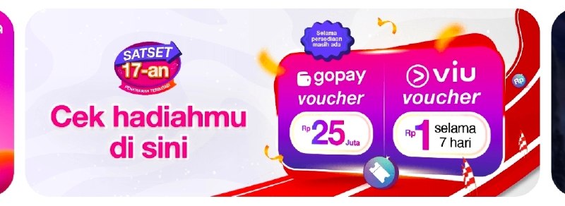 Cara Klaim Free Gopay 100 Ribu di Three Kabar Baik Tanpa Bayar