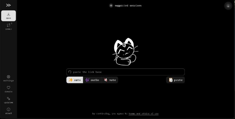 Cara Download Video Audio Foto GIF dari Link dengan Cobalt