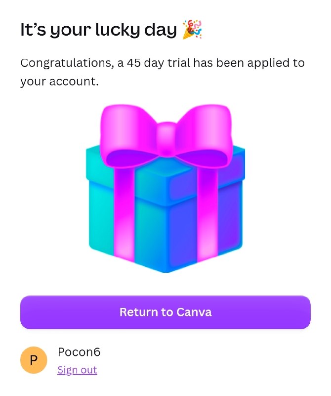Cara Klaim Canva Pro 45 Hari Gratis Tanpa Kartu Kredit