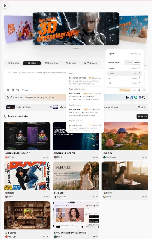 Cara Daftar Miora Design Gratis 1000 Kredit Video AI