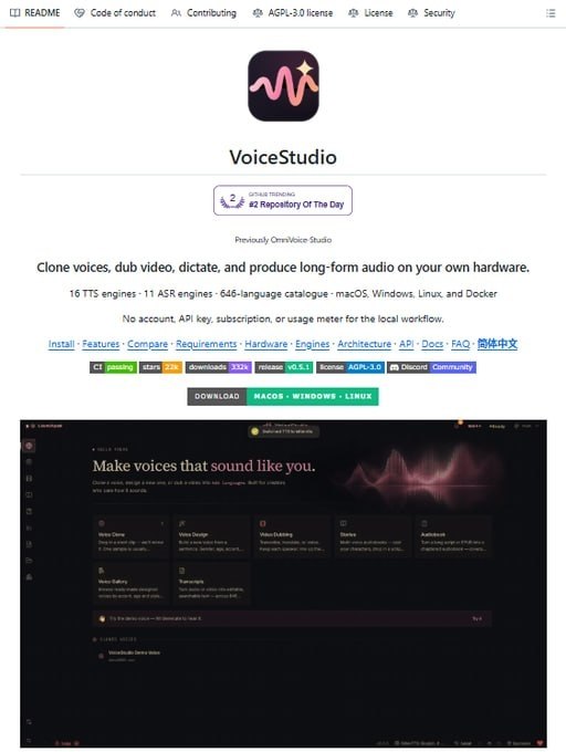 Cara Pakai VoiceStudio AI Voice Cloning Lokal Gratis