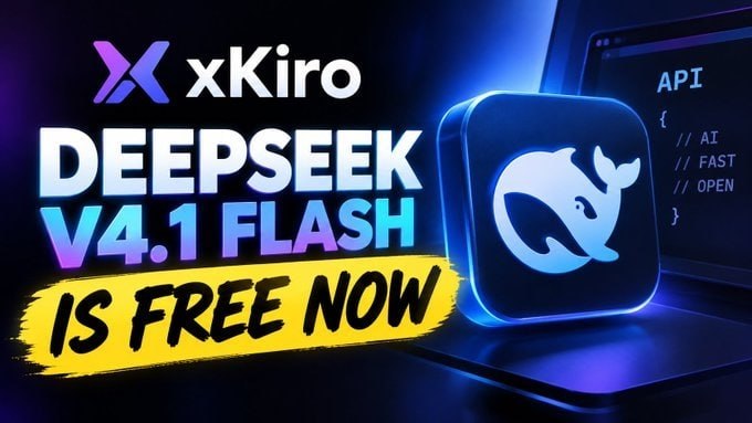 Cara Akses DeepSeek V4.1 Flash Gratis 30 Juta Token di xKiro