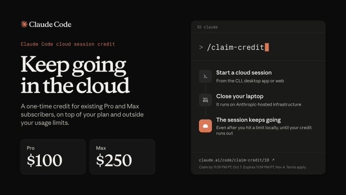 Cara Klaim Kredit Gratis Claude Code untuk Pengguna Pro dan Max