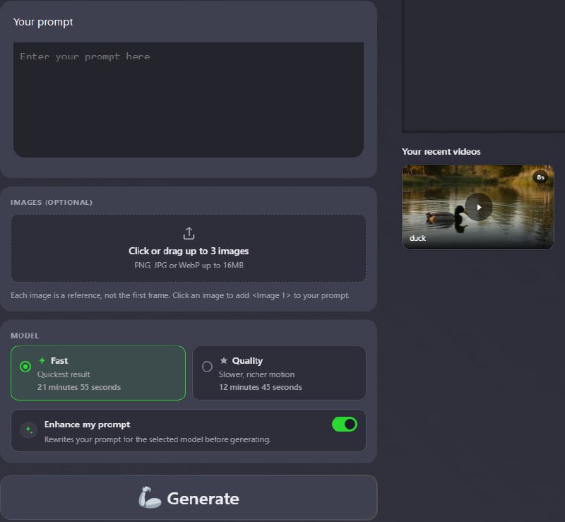Cara Pakai AI Video Generator 8 Detik Tanpa Daftar