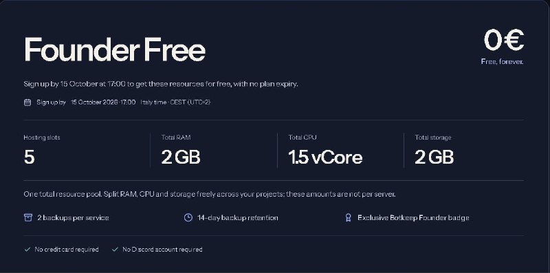 Cara Klaim Hosting Bot Gratis 5 Slot dari Botkeep