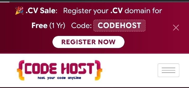 Cara Klaim Domain .cv Gratis Selama 1 Tahun