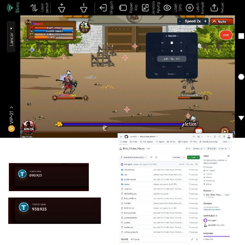 Cara Bikin Auto Clicker Macro Farming Game Open Source