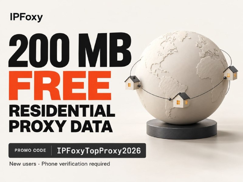 Cara Ambil Trial Proxy Gratis IPFoxy untuk Pengguna Baru