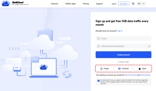 Cara Klaim MultCloud Premium Gratis 1 Tahun untuk Transfer File