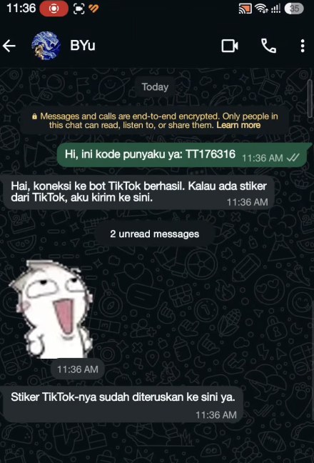 Cara Pakai Bot Stiker TikTok ke WhatsApp, Cuma 3 Langkah